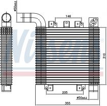 NISSENS 96366 Intercooler HYUNDAI SANTA FE