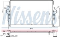NISSENS 96381 Intercooler
