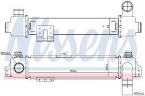 NISSENS 96384 Intercooler KIA SORENTO I