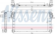NISSENS 96408 Intercooler TOYOTA AVENSIS / VERSO