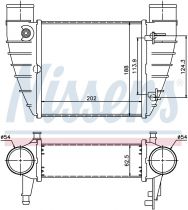 NISSENS 96426 Intercooler SEAT EXEO