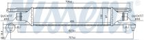 NISSENS 96464 Intercooler OPEL CORSA D