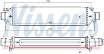 NISSENS 96477 Intercooler FIAT BRAVO II