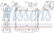 NISSENS 96499 Intercooler