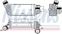 NISSENS 96512 Intercooler