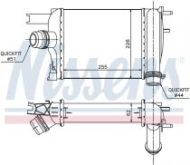 NISSENS 96529 Intercooler RENAULT CAPTUR / CLIO IV / DOKKER / DUSTER / LODGY / LOGAN II / SANDERO II / SYMBOL III / THALIA III