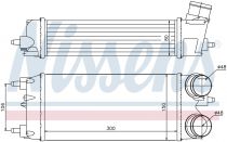 NISSENS 96553 Intercooler FORD B-MAX / ECO SPORT / FIESTA VI / TOURNEO COURIER / TRANSIT COURIER