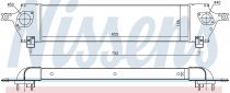 NISSENS 96580 Intercooler NISSAN QASHQAI