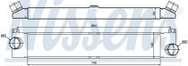 NISSENS 96623 Intercooler