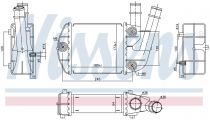 NISSENS 96673 Intercooler