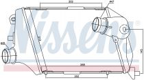 NISSENS 96676 Intercooler