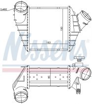 NISSENS 96759 Intercooler VOLKSWAGEN BEETLE