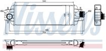 NISSENS 96775 Intercooler OPEL VIVARO A