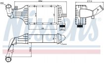 NISSENS 96789 Intercooler