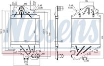 NISSENS 96791 Intercooler RENAULT CLIO II / CLIO SYMBOL / THALIA I