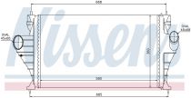 NISSENS 96850 Intercooler