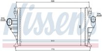 NISSENS 96853 Intercooler PEUGEOT 406 / 406 COUPE