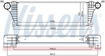 NISSENS 96857 Intercooler