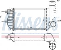 NISSENS 96889 Intercooler