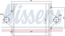 NISSENS 96964 Intercooler