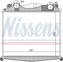 NISSENS 97015 Intercooler
