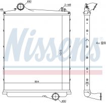 NISSENS 97088 Intercooler