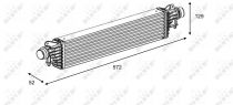 NRF 30179 Intercooler OPEL ADAM / CORSA E