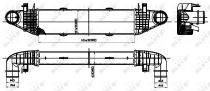 NRF 30313 Intercooler MERCEDES C-osztu00e1ly / E-osztu00e1ly