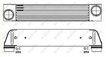 NRF 30317 Intercooler BMW 5