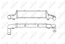 NRF 30408 Intercooler MERCEDES E-osztu00e1ly
