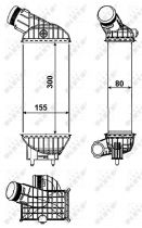 NRF 30462 Intercooler PEUGEOT 3008 / 308 / 5008