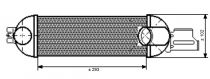 NRF 30536 Intercooler OPEL MERIVA A