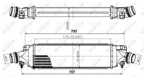NRF 30780 Intercooler OPEL CORSA D