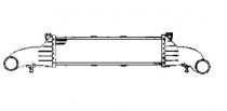 NRF 30864 Intercooler MERCEDES C-osztu00e1ly / CLK-osztu00e1ly