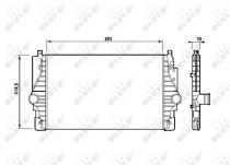 NRF 30873 Intercooler VOLKSWAGEN TRANSPORTER T4