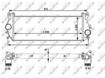 NRF 30910 Intercooler LAND ROVER DEFENDER