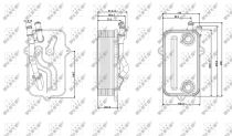 NRF 31268 Olajhűtő AUDI A6 / A8 / RS6 / S6 / S8