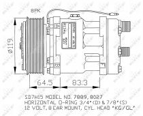 NRF 32133G Klímakompresszor