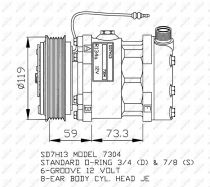 NRF 32140G Klímakompresszor