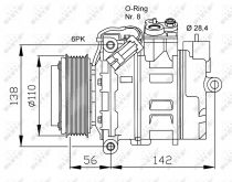 NRF 32178G Klímakompresszor