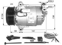 NRF 32427G Klímakompresszor OPEL ASTRA H / ZAFIRA B