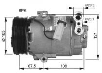 NRF 32480G Klímakompresszor OPEL ASTRA H