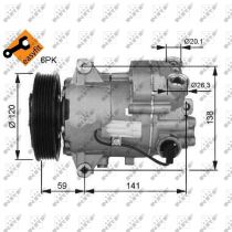 NRF 32487G Klímakompresszor