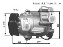 NRF 32781G Klímakompresszor