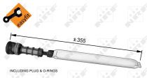NRF 33344 Szárítószűrő OPEL ASTRA J / CASCADA / INSIGNIA A / MERIVA A / ZAFIRA C