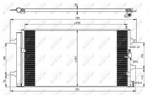 NRF 350069 Klímahűtő AUDI A6 / Q5 / S6 / SQ5