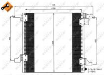 NRF 35579 Klímahűtő MERCEDES ML-osztu00e1ly