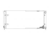 NRF 505654 Hűtőradiátor SEAT TOLEDO I