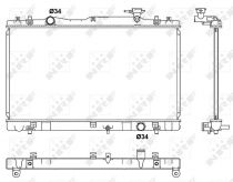 NRF 53062 Hűtőradiátor SUZUKI KIZASHI