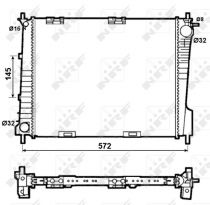 NRF 53077 Hűtőradiátor RENAULT CLIO III